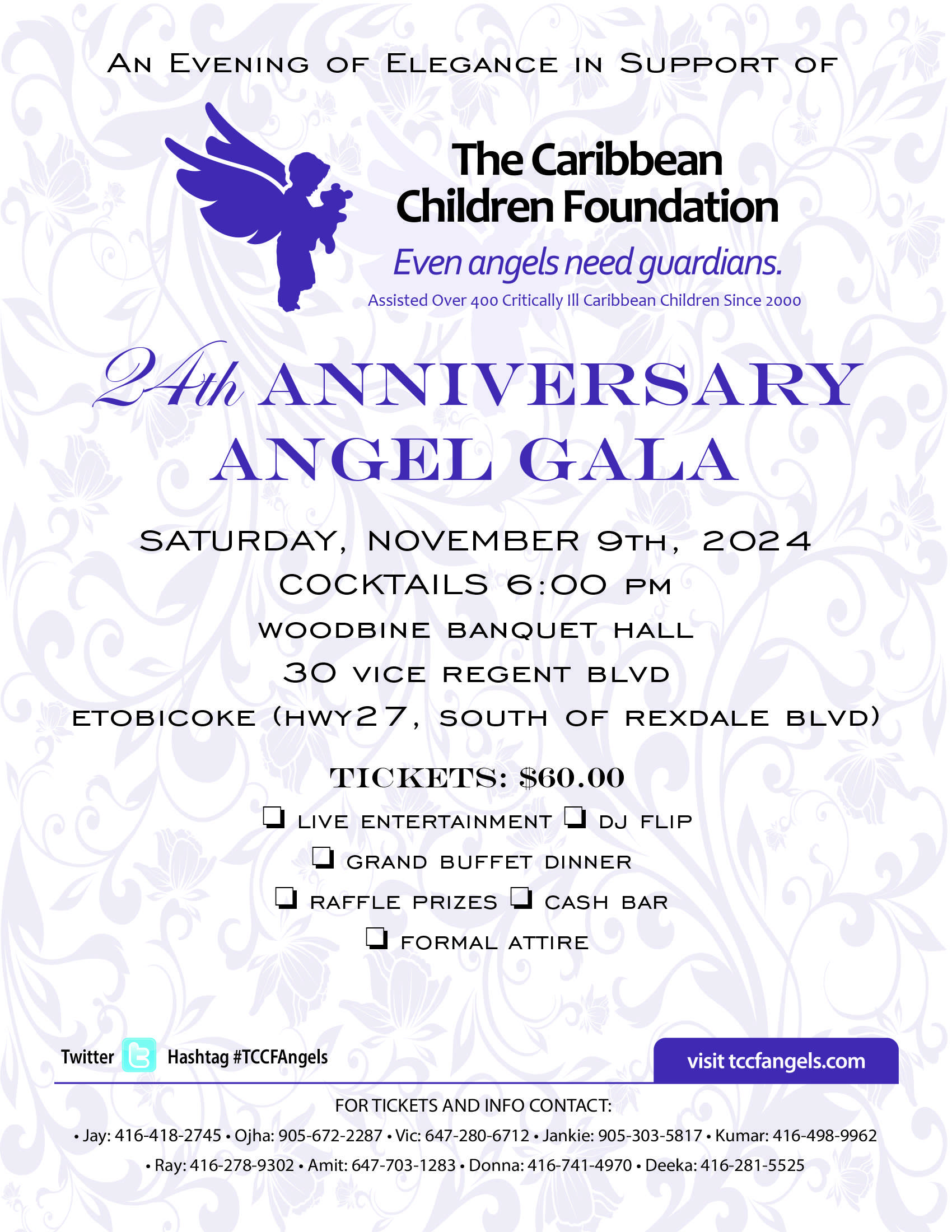 TCCF 24th Anniversary Angel Gala