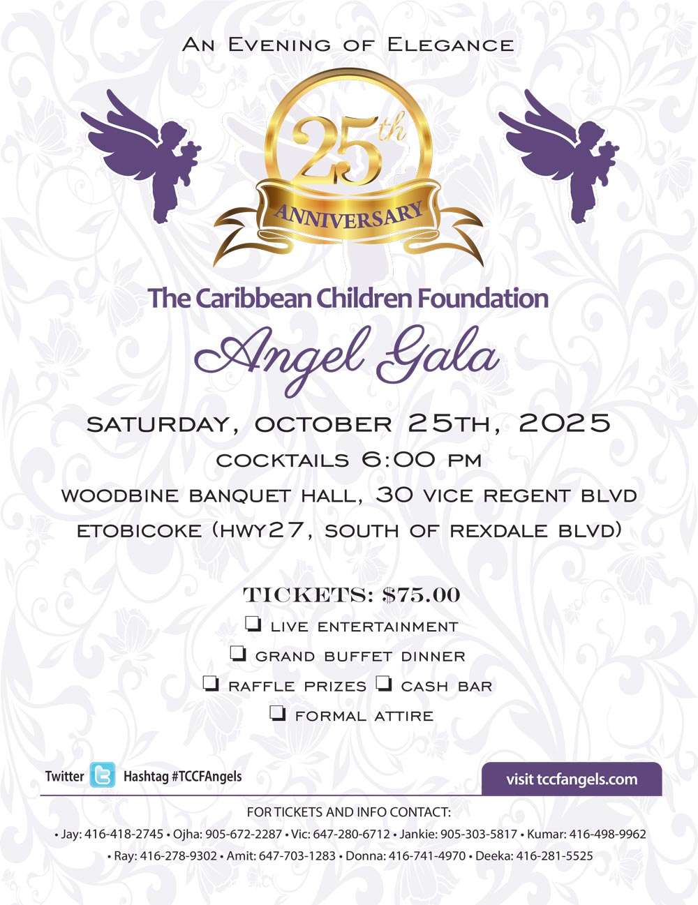 TCCF 25th Anniversary Angel Gala